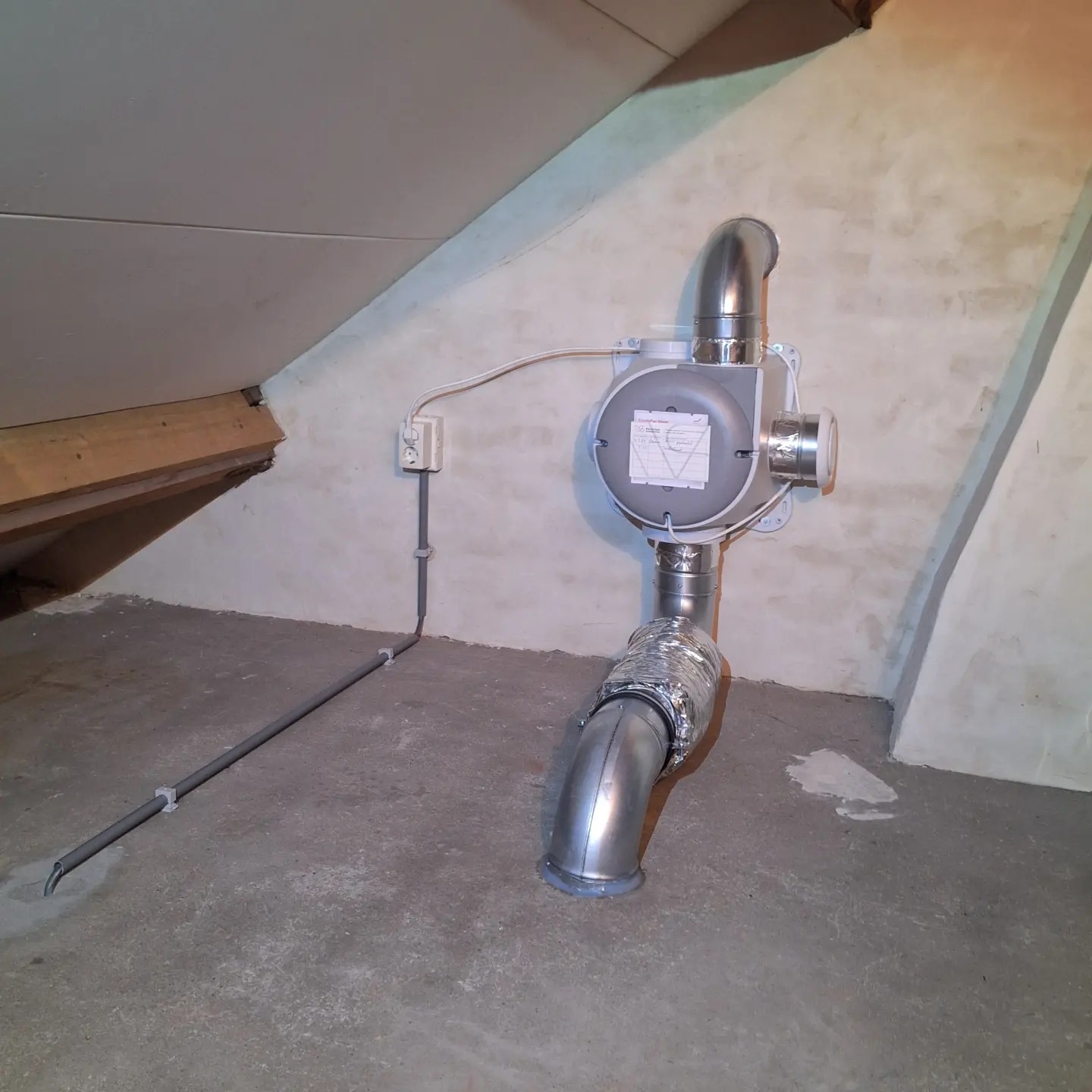 Mechanische ventilatie inregelen & plaatsen