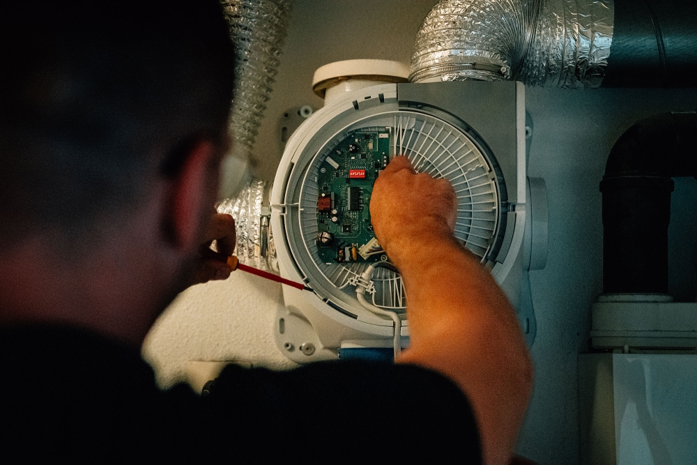 mechanisch ventilatiesysteem repareren